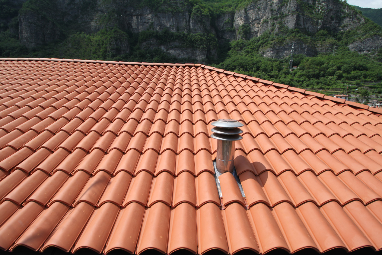 Tegola Braas Monocoppo Argilla